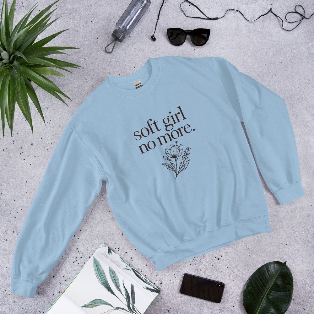 Soft Girl No More Sweatshirt - Image 2