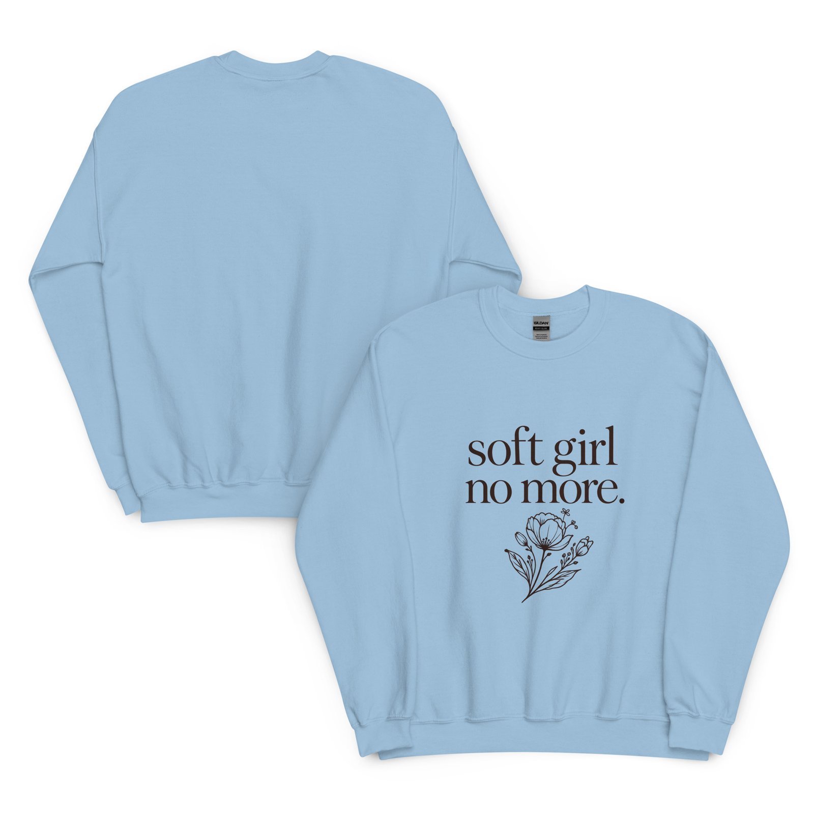 Soft Girl No More Sweatshirt - Image 5